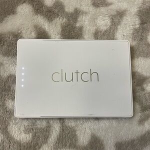 Clutch Pro Portable iPhone Charger for Travel (White) TSA Approved, Magnetic